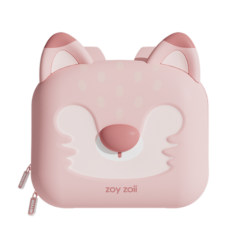 Forest Series School Bag - Pink Fox