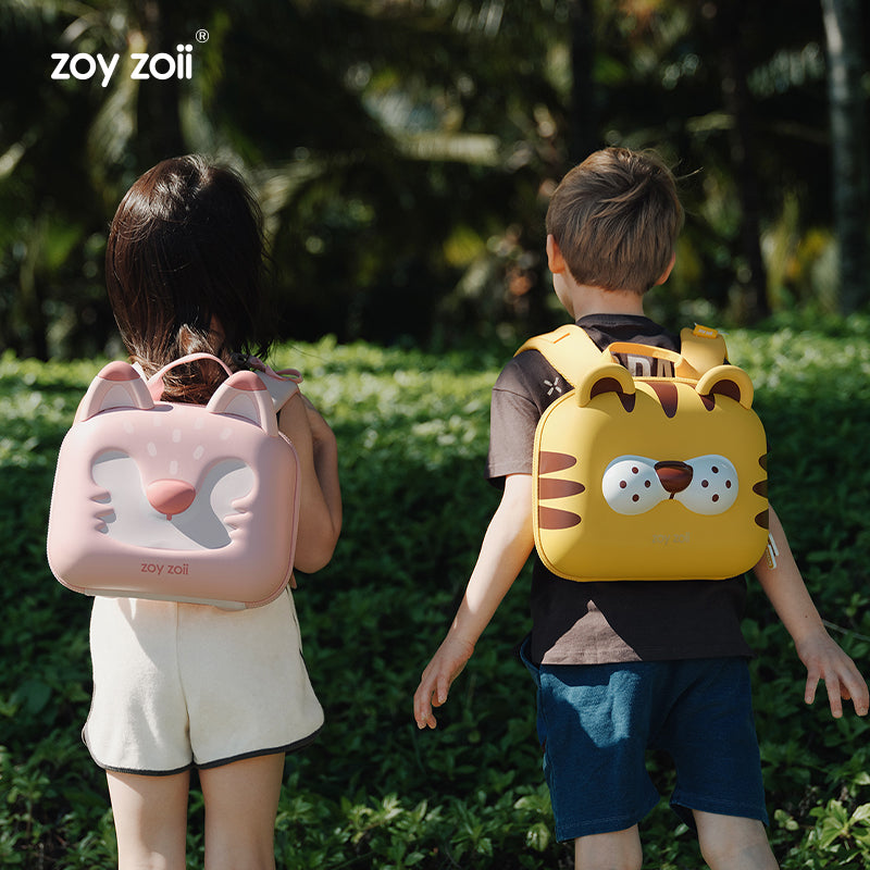 Forest Series School Bag - Pink Fox